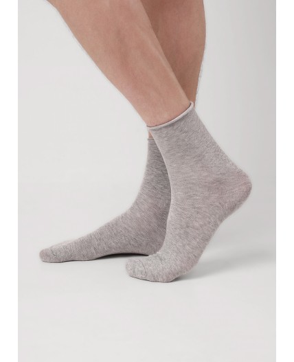 CLE Носки муж.К002Л осл, меланж серый