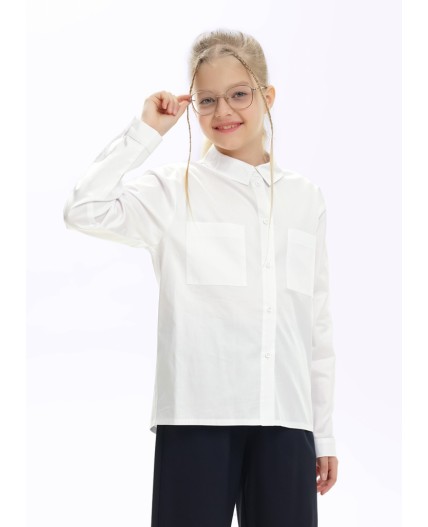 CLE Блузка дев. 752885пп школа, белый