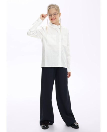 CLE Блузка дев. 752885пп школа, белый