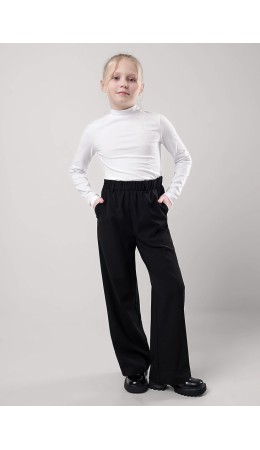 CLE Брюки дев. 753218ог школа, чёрный