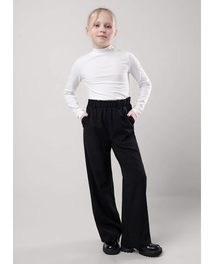 CLE Брюки дев. 753218ог школа, чёрный