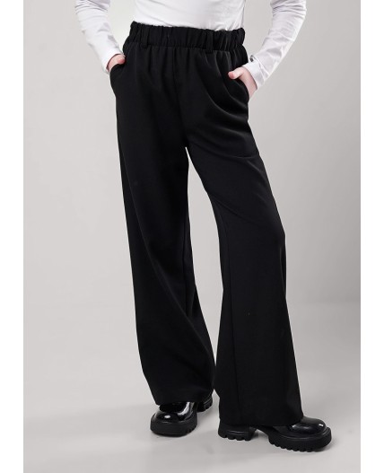 CLE Брюки дев. 753218ог школа, чёрный