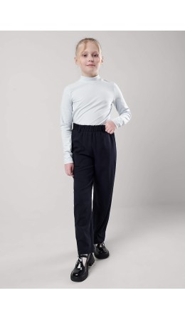 CLE Брюки дев. 753219ог школа, т.синий