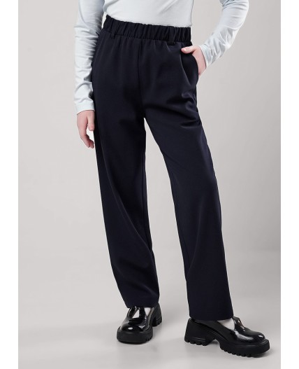 CLE Брюки дев. 753219ог школа, т.синий