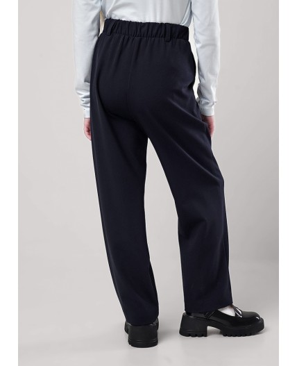 CLE Брюки дев. 753219ог школа, т.синий