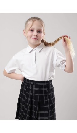 CLE Джемпер дев. 756475гг школа, белый