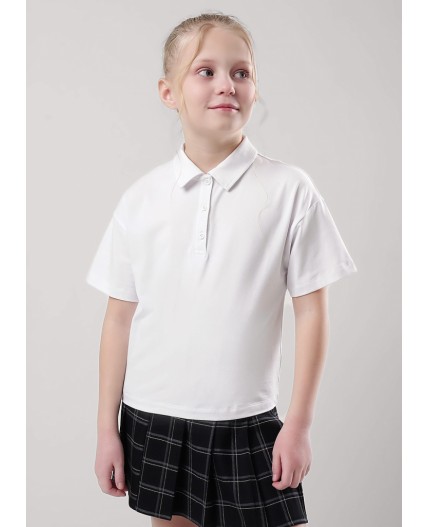 CLE Джемпер дев. 756475гг школа, белый