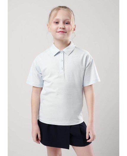 CLE Джемпер дев. 756475гг школа, св.голубой