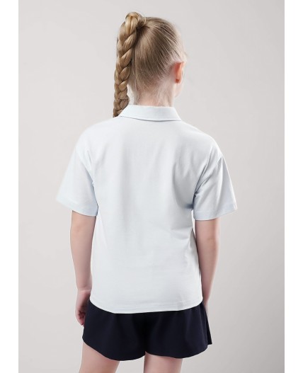 CLE Джемпер дев. 756475гг школа, св.голубой