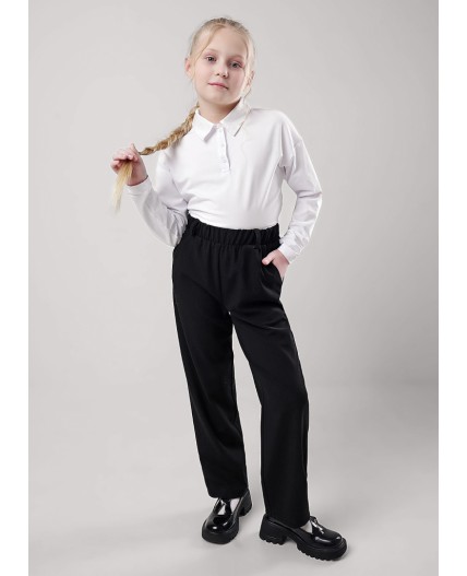 CLE Джемпер дев. 757082г школа, белый