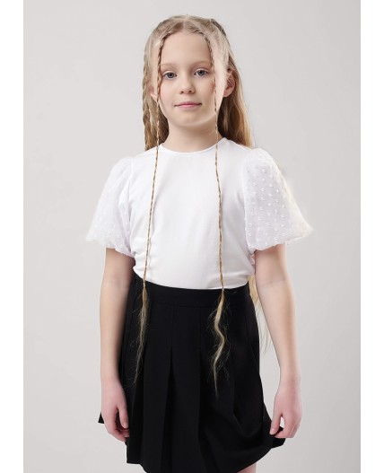 CLE Джемпер дев. 757086г школа, белый