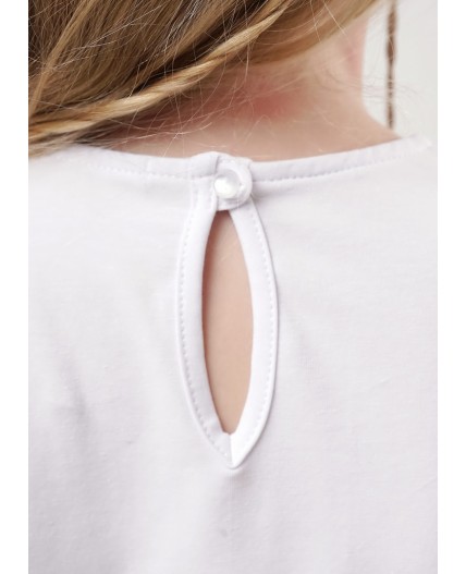 CLE Джемпер дев. 757086г школа, белый