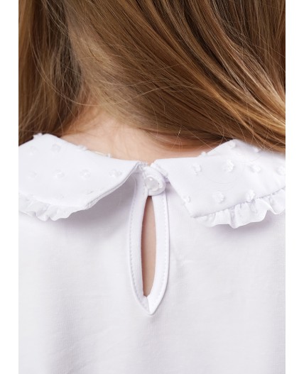 CLE Джемпер дев. 757089г школа, белый