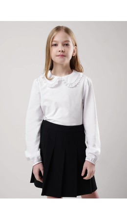 CLE Джемпер дев. 757091г школа, белый
