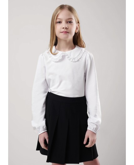 CLE Джемпер дев. 757091г школа, белый