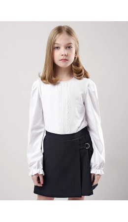 CLE Джемпер дев. 757092г школа, белый