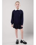 CLE Джемпер дев. 757109у школа, т.синий
