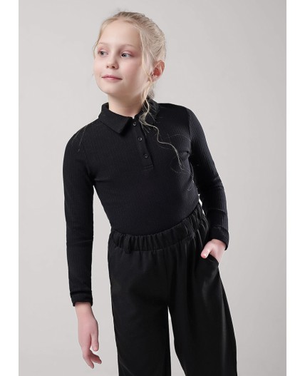 CLE Джемпер дев. 906627шл школа, чёрный