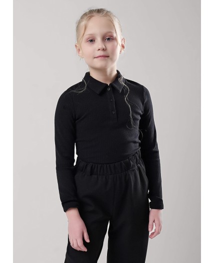 CLE Джемпер дев. 906627шл школа, чёрный