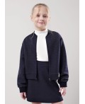 CLE Жакет дев. 757116нэ школа, т.синий
