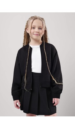 CLE Жакет дев. 757116нэ школа, чёрный