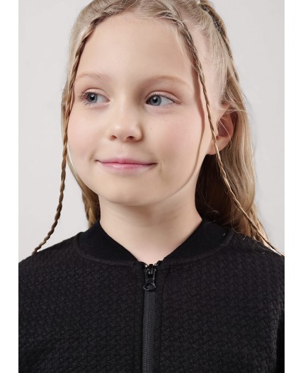 CLE Жакет дев. 757116нэ школа, чёрный