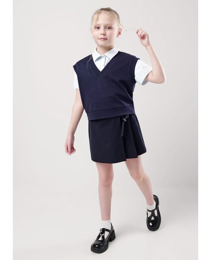 CLE Жилет дев. 756248вэ школа, т.синий