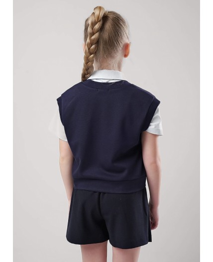 CLE Жилет дев. 756248вэ школа, т.синий