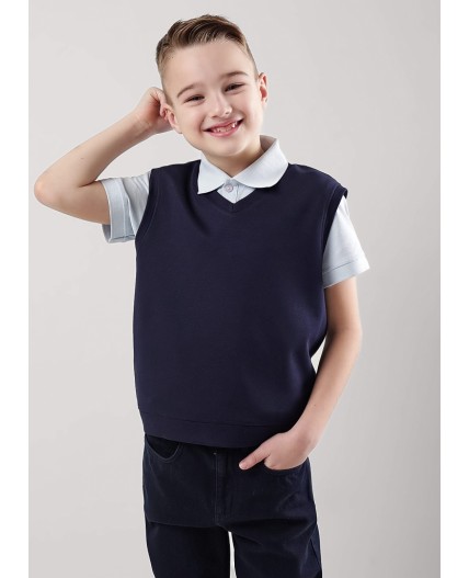 CLE Жилет мал. 756624вэ школа, т.синий