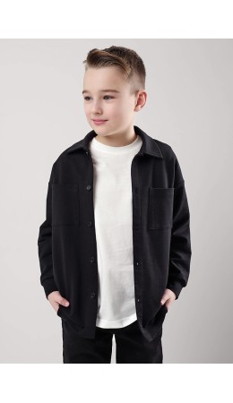 CLE Сорочка верх.мал. 757083у школа, чёрный