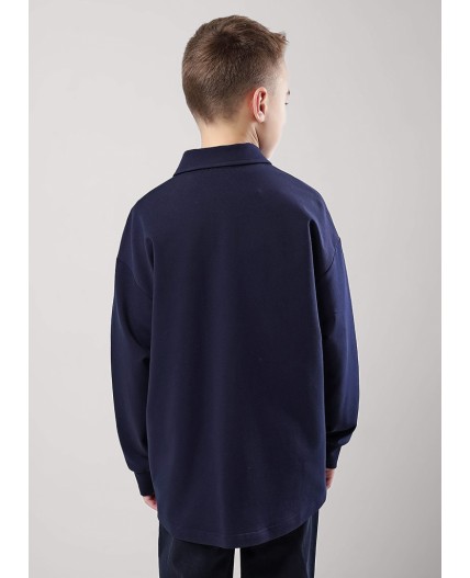 CLE Сорочка верх.мал. 757083у школа, т.синий