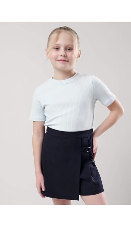 CLE Футболка дев. 756647шл школа, св.голубой