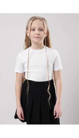 CLE Футболка дев. 756647шл школа, белый