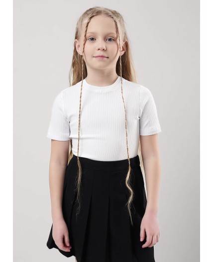 CLE Футболка дев. 756647шл школа, белый