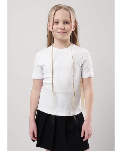 CLE Футболка дев. 756647шл школа, белый