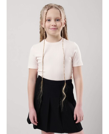 CLE Футболка дев. 756647шл школа, св.розовый