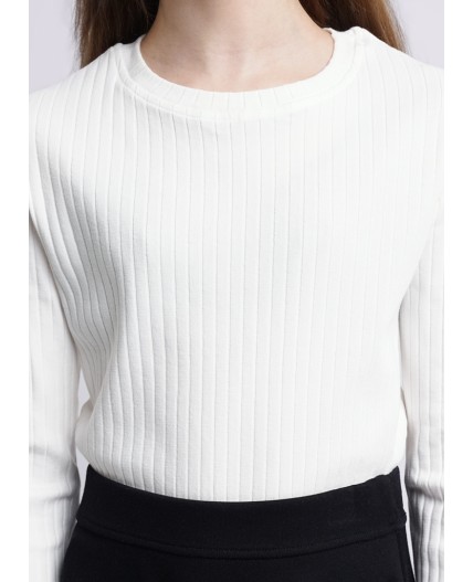 CLE Фуфайка дев. 756648шл школа, белый