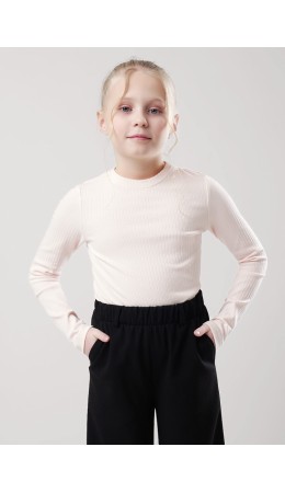 CLE Фуфайка дев. 756648шл школа, св.розовый
