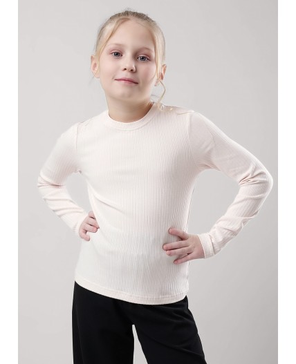 CLE Фуфайка дев. 756648шл школа, св.розовый