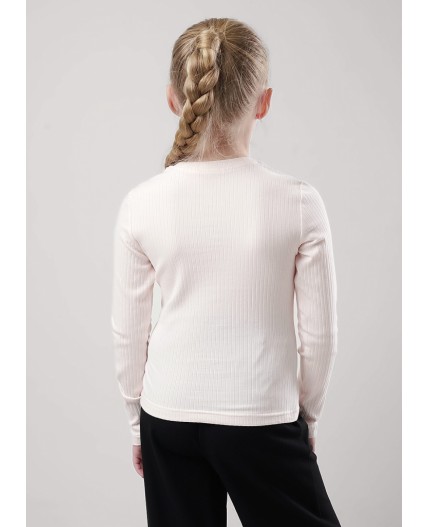 CLE Фуфайка дев. 756648шл школа, св.розовый