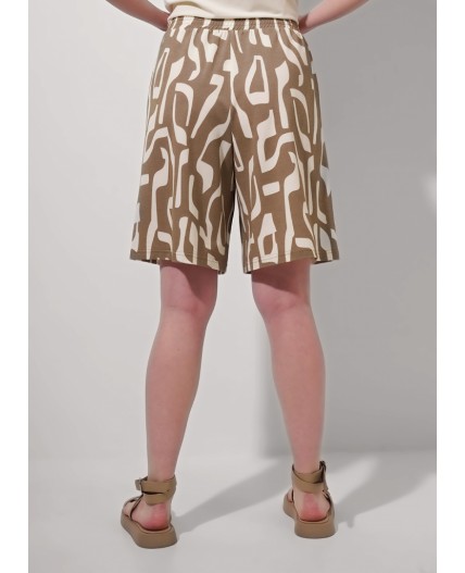CLE Шорты жен. 256842/172ззн, св.коричневый/молочный