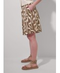 CLE Шорты жен. 256842/172ззн, св.коричневый/молочный