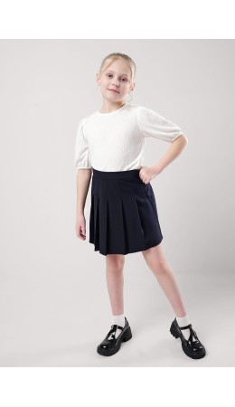 CLE Юбка дев. 753221ог школа, т.синий