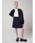 CLE Юбка дев. 757113нэ школа, т.синий