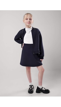 CLE Юбка дев. 757113нэ школа, т.синий