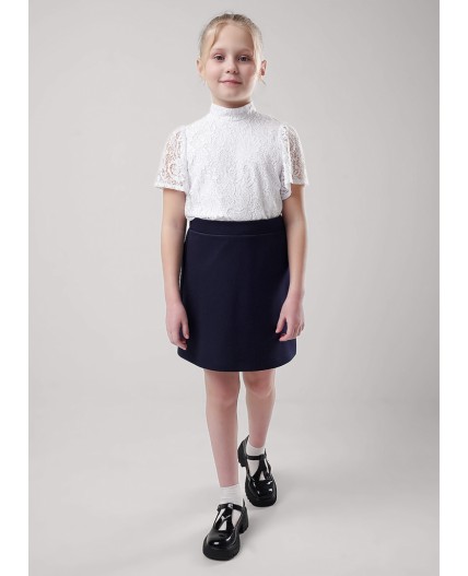 CLE Юбка дев. 757114вэ школа, т.синий