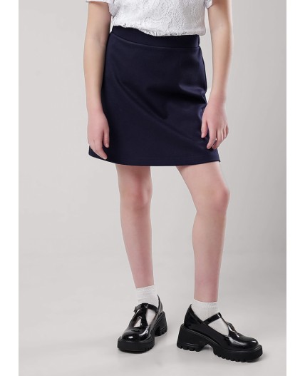 CLE Юбка дев. 757114вэ школа, т.синий