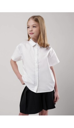 CLE Блузка дев. 753038пп школа, белый