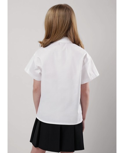 CLE Блузка дев. 753038пп школа, белый