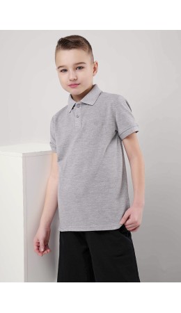 CLE Джемпер мал. 906949-01з мел поло, меланж серый
